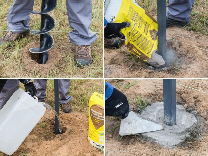 Błyskawiczna mieszanka do zakotwień webertec nomix. fot. weber Błyskawiczna mieszanka do zakotwień webertec nomix. fot. weber