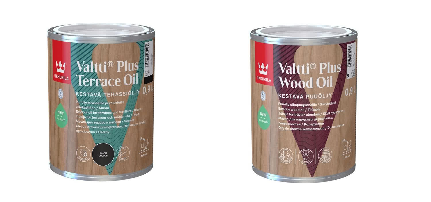 Ekologiczne oleje Tikkurila Vlatti skutecznie ochronią drewno oraz podkreślą jego naturalny wygląd. fot. Tikkurila Ekologiczne oleje Tikkurila Vlatti skutecznie ochronią drewno oraz podkreślą jego naturalny wygląd. fot. Tikkurila