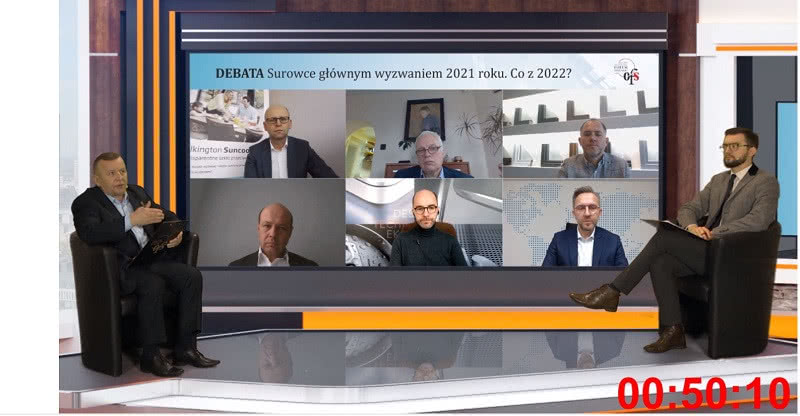 Debata na temat cen surowców z udziałem Marcina Szewczuka Debata na temat cen surowców z udziałem Marcina Szewczuka