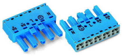 System wielowtykó (fot, WAGO). System wielowtyków (fot. WAGO).