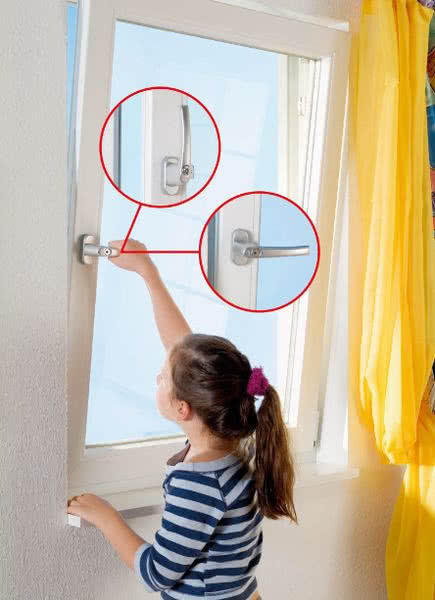 System Bezpieczne dziecko - Tilt First ROTO System Bezpieczne dziecko - Tilt First ROTO