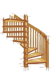 Schody Drewniane Spiralne