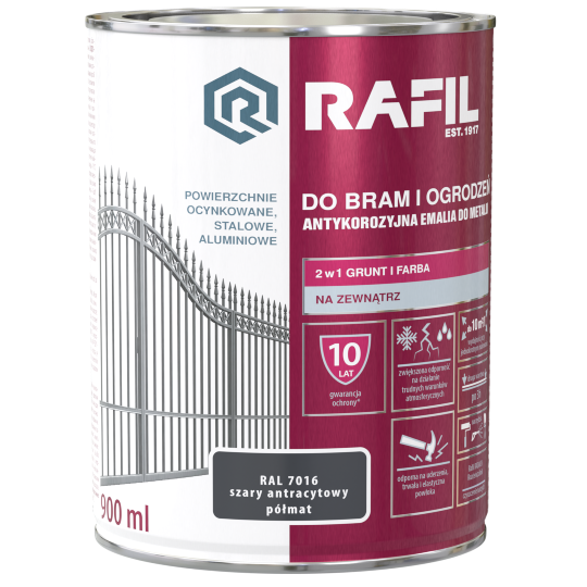 Emalia Rafil DO BRAM I OGRODZEŃ