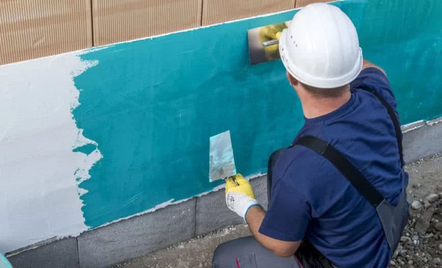 Reaktywne hydroizolacje fundamentów BOTAMENT® RD - alternatywa dla "tradycyjnych" mas bitumicznych i mineralnych zapraw uszczelniających. fot. BOTAMENT Reaktywne hydroizolacje fundamentów BOTAMENT® RD - alternatywa dla "tradycyjnych" mas bitumicznych i mineralnych zapraw uszczelniających. fot. BOTAMENT