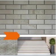 Płytki elewacyjne Brickoflex: LUNIVO