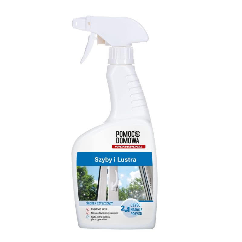 Środek do czyszczenia szyb i luster marki Pomoc Domowa Professional Środek do czyszczenia szyb i luster marki Pomoc Domowa Professional
